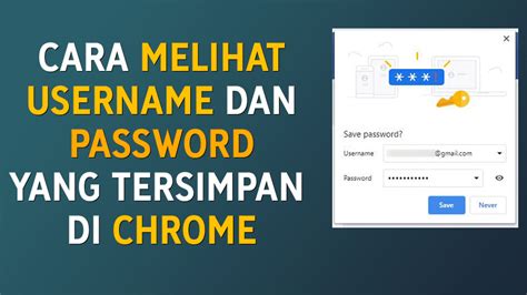 Cara Melihat Password Akun Google